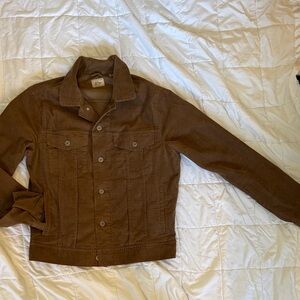 J crew Trucker jacket in stretch corduroy, size small
